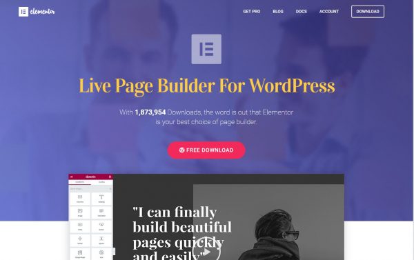 Elementor-page-builder