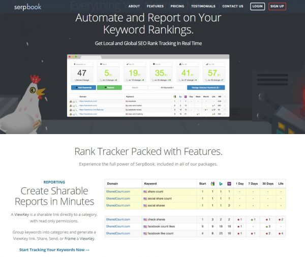 SEO Rank Tracker