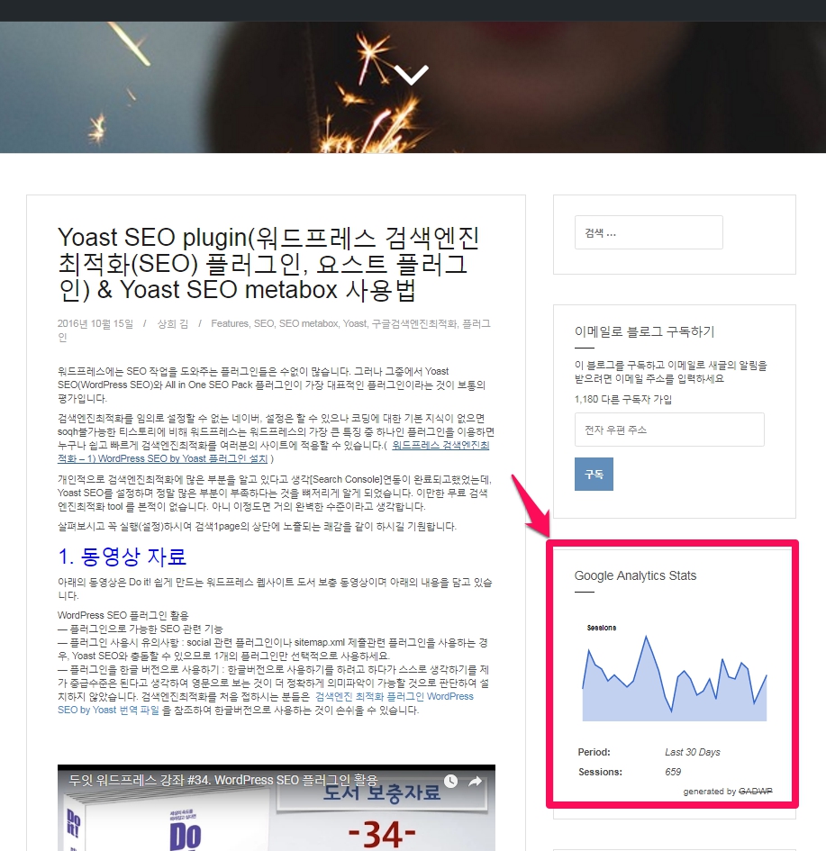 Google Analytics Dashboard for WordPress_3