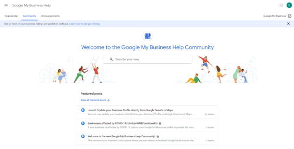 GMB 질문이 있는 경우 어디로 가야 합니까-Google 마이 비즈니스 도움말 포럼