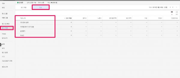 구글 광고_광고 제품_진단