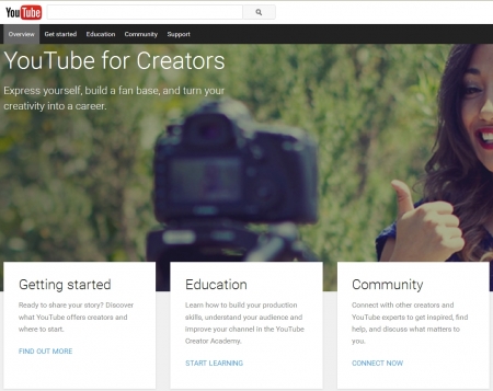 youtube for creators