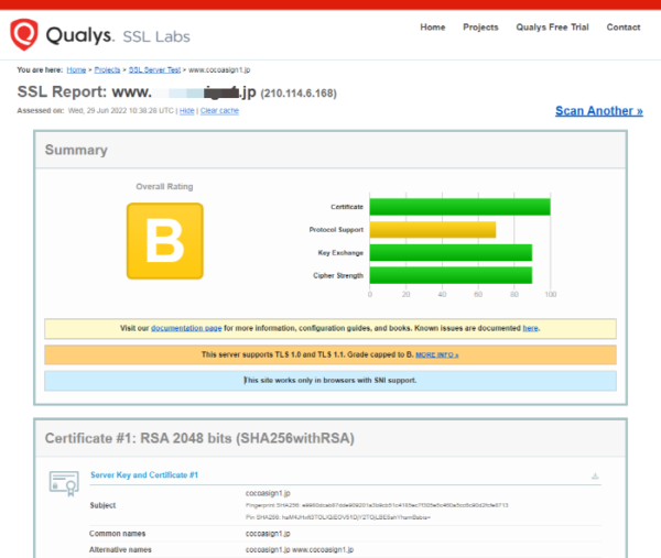 수동으로 확인-Check manually-Automatic certificate detection is not possible on your server