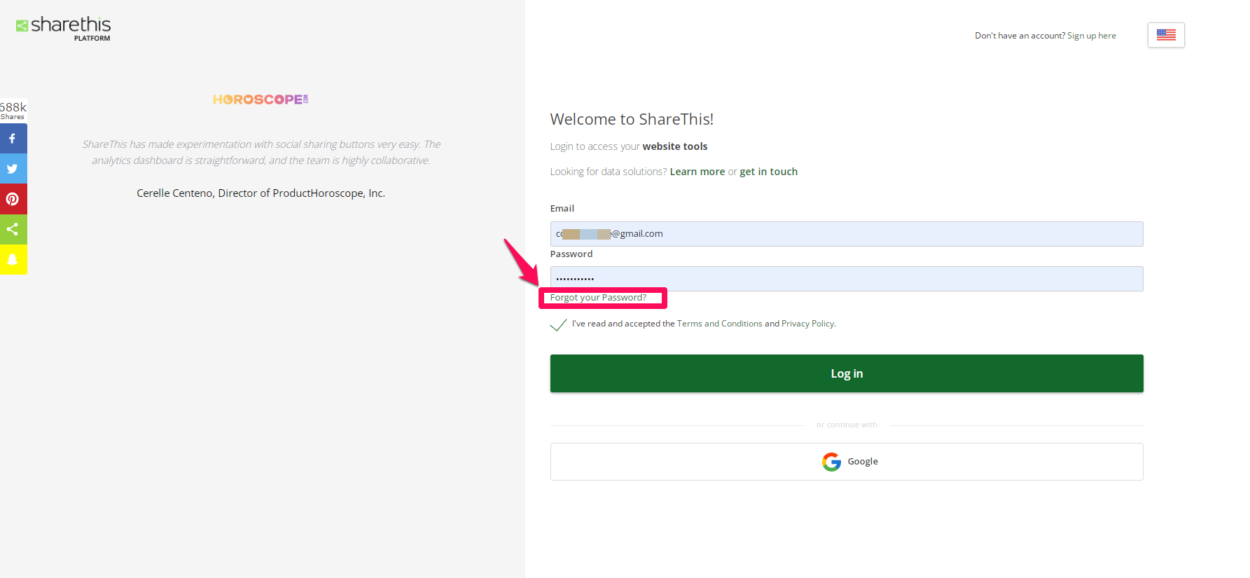 sharethis-rest password-1