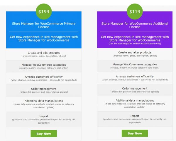 Store Manager 프로그램사용료