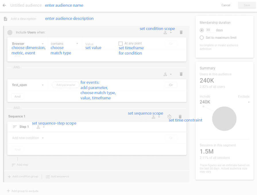GA4-잠재고객 생성-수정 및 보관처리-1