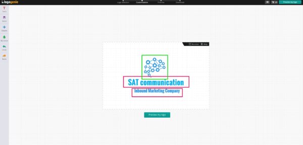 logogenie-회사 로고 수정하기-1